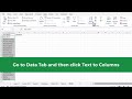 How to convert your text in columns (Urdu)