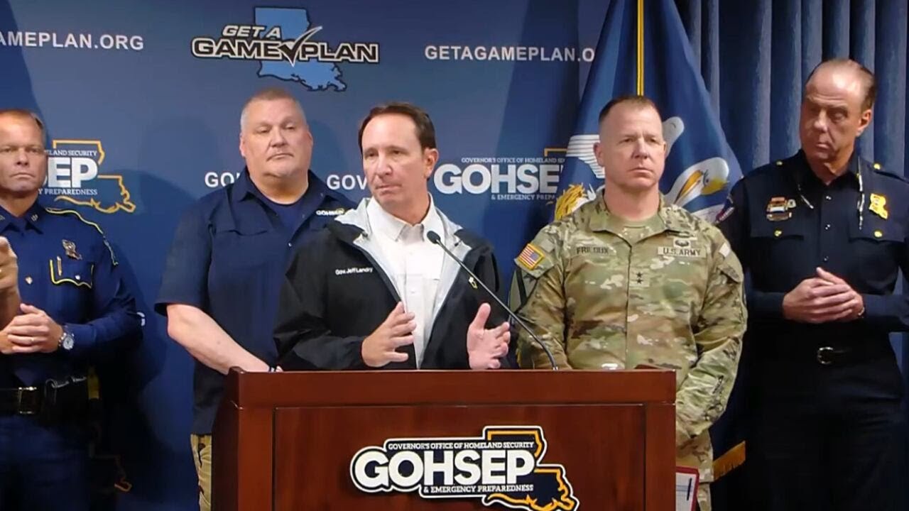 Gov. declares state of emergency ahead of Francine - YouTube