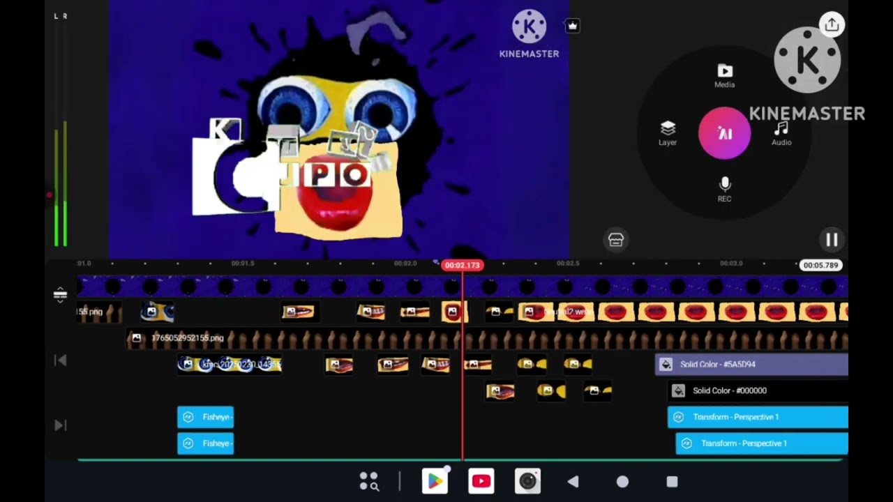 Klasky Csupo Speedrun KineMaster (CRAZY EDITING)