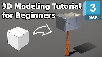 Modeling a Hammer from Scratch in 3ds Max | Beginner 3D Modeling Tutorial