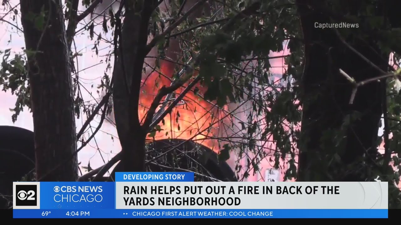 Rain helps put out extraalarm fire in Back of the Yards YouTube
