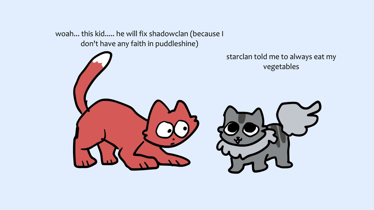 yeah, choosing medicine cats is different now