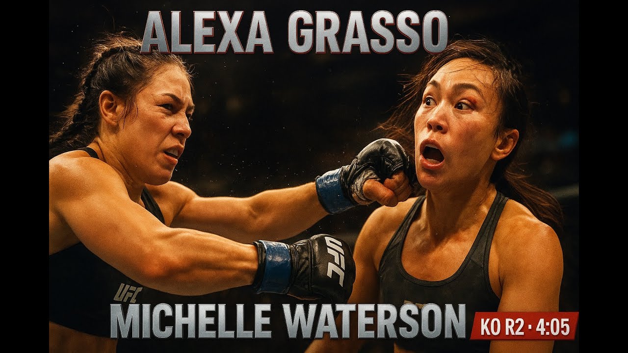 Alexa Grasso vs Michelle Waterson — Stunning KO