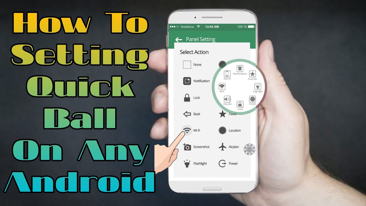 What is 'Quick Ball' ? 'How To Setting Quick Ball' On Any Android How did it's Work YouTube