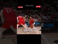 lillard fakes, scores and takes foul #shorts #viral #basketball #nba