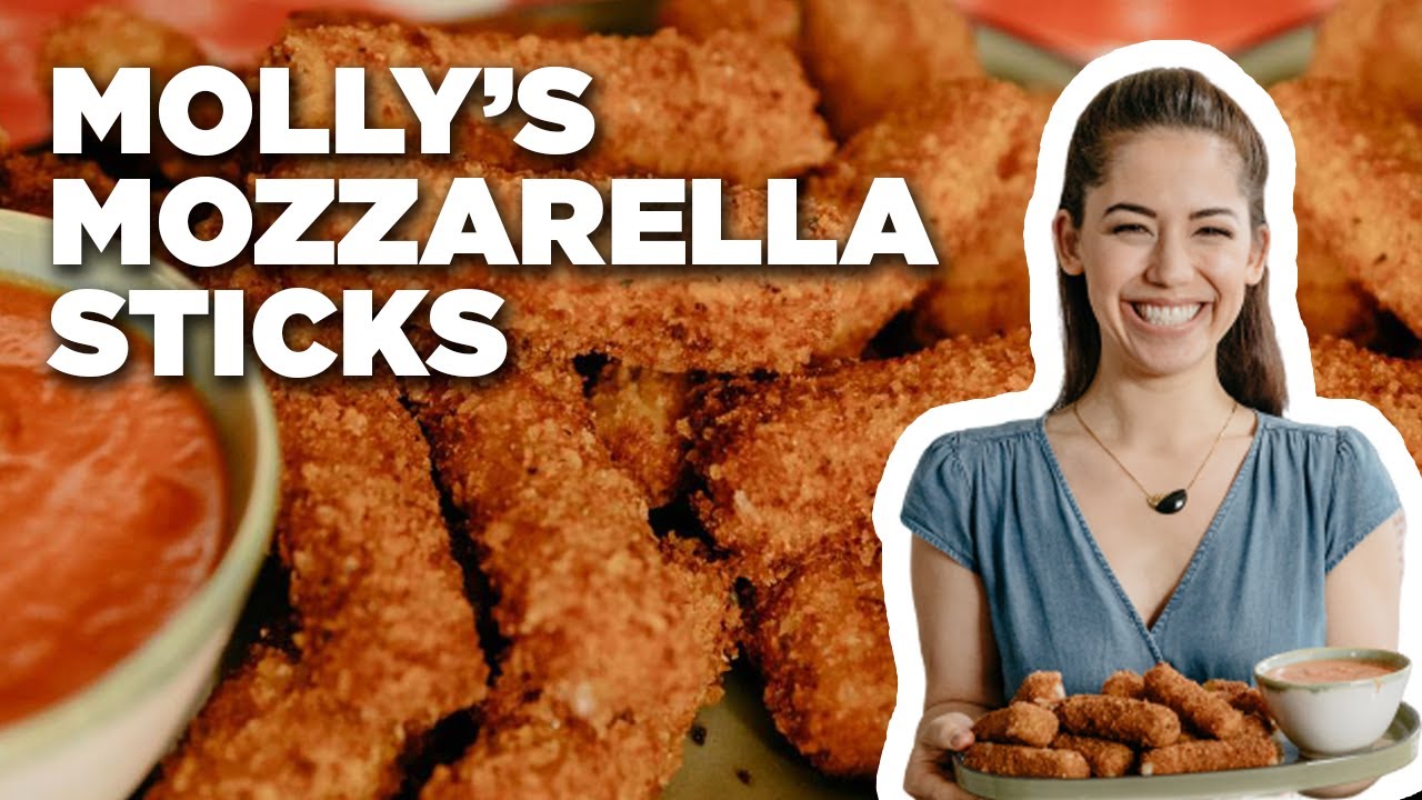 Fried Mozzarella Sticks with Molly Yeh | Girl Meets Farm | Food Network