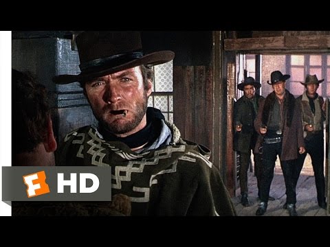 For a Few Dollars More (2/10) Movie CLIP - Bet Your Life (1965) HD