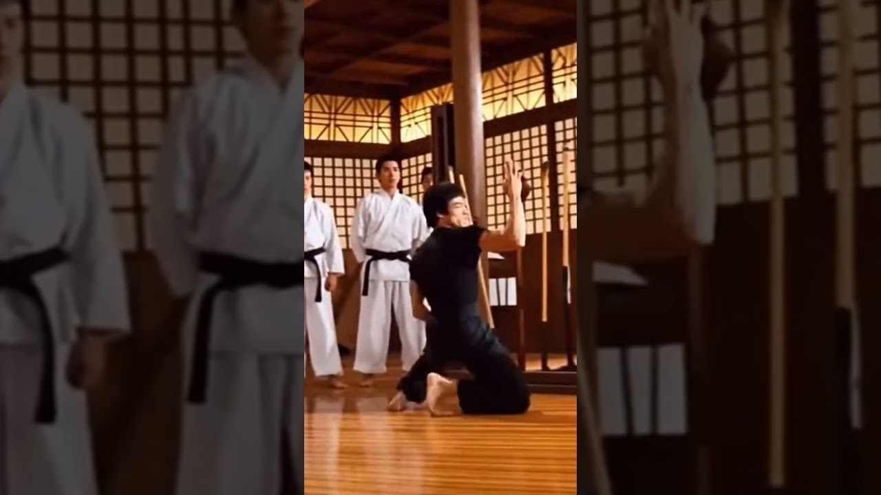 Bruce Lee Incredible Kick Demonstration — Ultimate Speed and Power | Sora AI