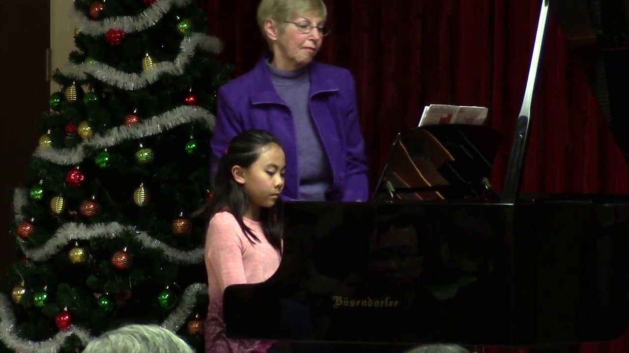 Academie Ste Cecile Piano Recital by Madeline Phantom of the Opera