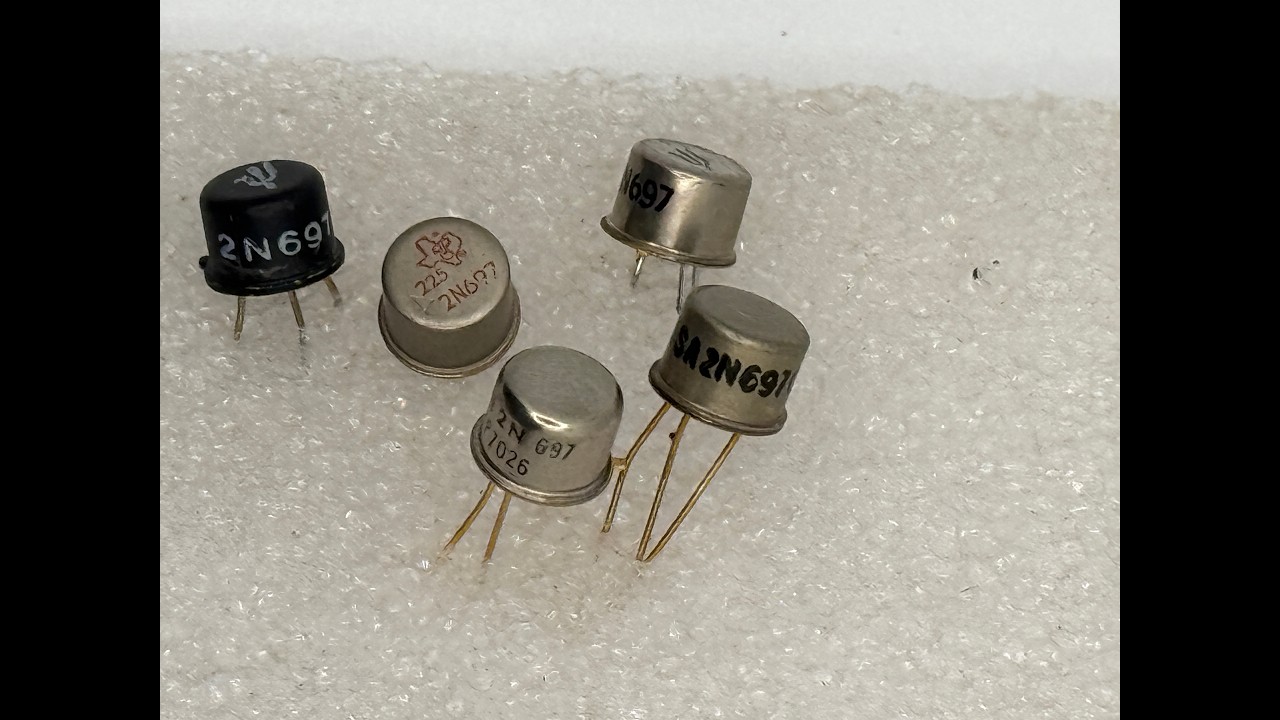 Nasa Transistor Part 4: Where it began: Fairchild 2N697 Transistor for Explorer 12 ...