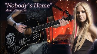 Avril Lavigne - Nobody`s Home | Guitar cover/tutorial | Play along chords in video