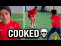 9 year old cooking Pro footballer 😭🙏
