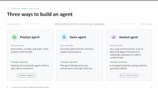 From Prompt to Code: AI Agents in Microsoft Foundry - October 2026 Meetup