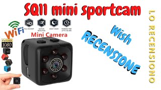 Recensione SQ11 la Mini Sportcam Economica per ogni evenienza - Wish