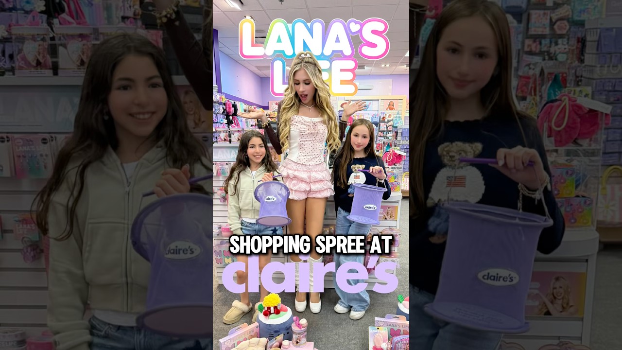 SHOPPING SPREE @Claires W/ My 2 “BIGGEST” FANS!