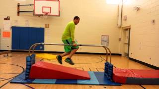 P Bars   Hand Walk