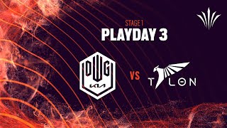 TALON vs DWG KIA \/\/ Rainbow Six APAC League 2022 - North Division Stage 1 - Playday #3