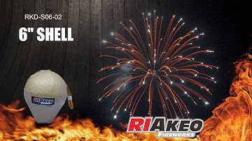 DISPLAY SHELL-6 INCH RKD-S06-02 | RIAKEO FIREWORKS