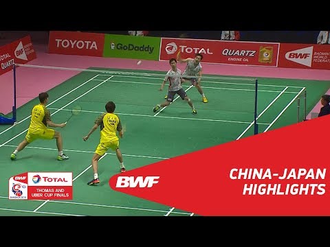 TOTAL BWF Thomas & Uber Cup Finals 2018 | China vs Japan F | Highlights | BWF 2018