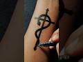 Easy Wrist Tattoo Design Fullmetal Alchemist Black Gel Pen Tattoo Art Gelpenart 