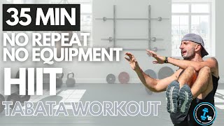 TABATA (35:10) WORKOUT - FAT BURNER 🔥