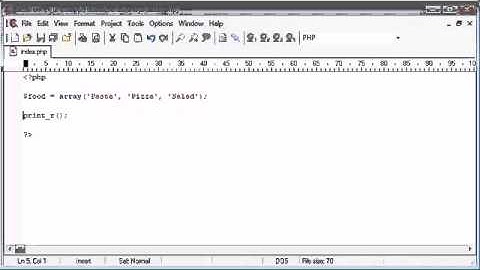 Beginner PHP Tutorial   38   Introduction to Arrays