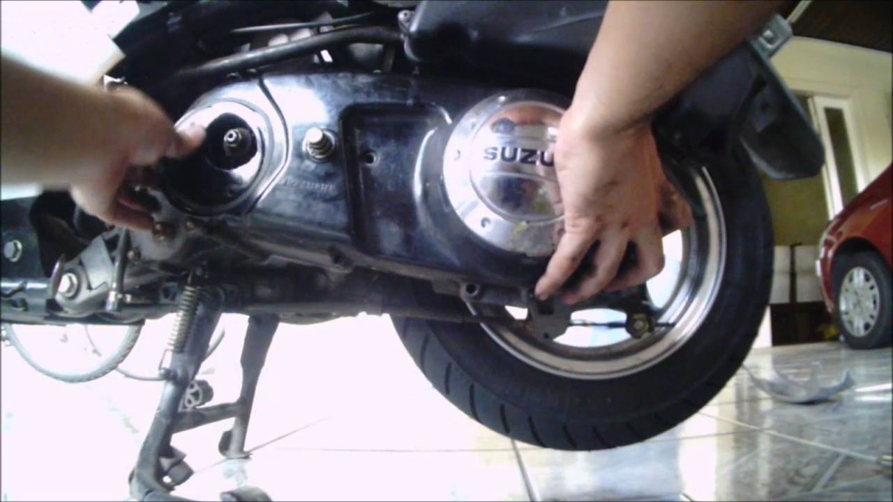 AN125 - Inspeção do CVT e óleo da transmissão