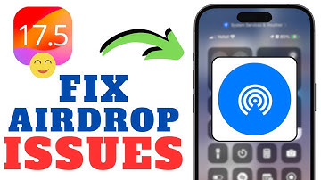 iOS 17.5 - How To Fix Airdrop On iPhone After Update!