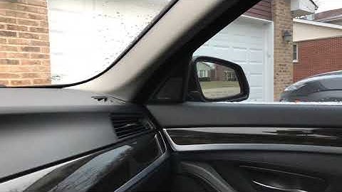 BMW Reverse Mirror Tilt