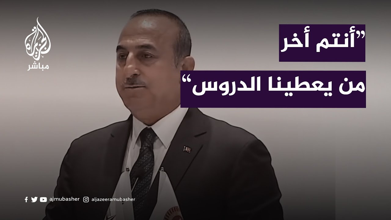 وزير الخارجية التركي لنائبة فرنسية: هل نسيتم الجزائر؟.. أنتم آخر من يعطينا الدروس