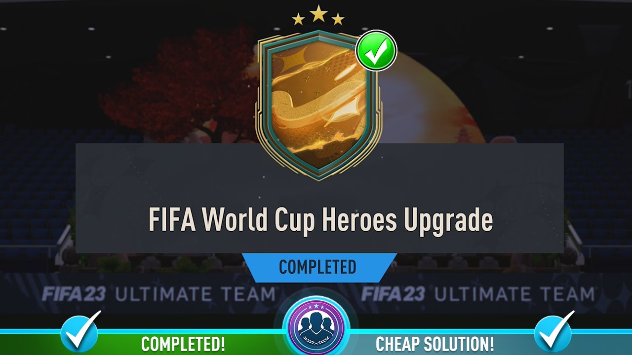 NEW FIFA WORLD CUP HEROES UPGRADE SBC PACK OPENED! - Cheapest Solution & Tips - Fifa 23