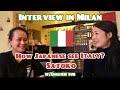 【Interview in Milan】 How Japanese see Italy? / Satoko 【w/English sub】