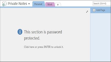 How to Password Protect OneNote Notebooks and Sections