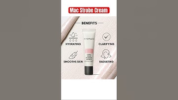 Mac strobe cream- illuminating moisturiser and highlighter ☑️ Comment for link🌸