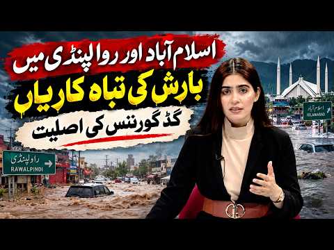 Islamabad Aur Rawalpindi Mein Barish Ki Tabahkari! Good Governance Ki Asliyat!