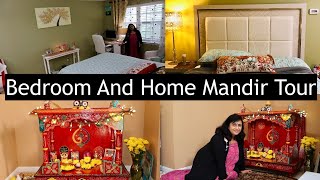 My Updated Bedroom & Home Mandir Tour | Bedroom Makeover Ideas | Simple Living Wise Thinking