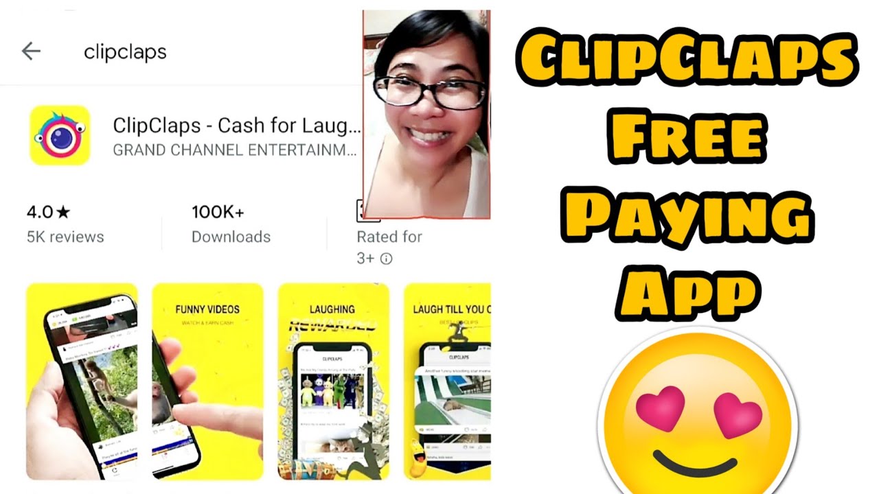 ClipClaps FREE PAYING APP YouTube