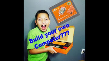 Kano Make Your Own Computer, Unbox and Setup by Kids 2018