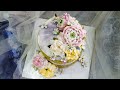 Amazing Decorate Beautiful Flower Cake With Lace Sugar |Bánh Hoa Trang Trí Đẹp Kết Hợp với Ren Đường