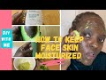 HOW TO KEEP FACE SKIN MOISTURIZED || DIY FACIAL MASK