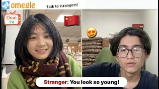 I'm Deleting TINDER because of OMETV | OMEGLE | The Cutest Chinese Girl Ever!!! 😍