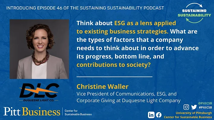 Furthering the Clean Energy Transition w/ Christin...