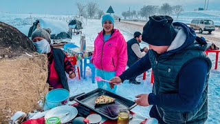 видео: Узбекистан! ЛУЧШАЯ еда на трассе! БАРАНИНА и курица из ТАНДЫРА! Зимний БАЗАР! Самса! картинка: Узбекистан! ЛУЧШАЯ еда на трассе! БАРАНИНА и курица из ТАНДЫРА! Зимний БАЗАР! Самса!