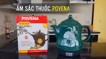 Ấm sắc thuốc Bắc, thuốc Nam | Ấm sắc thuốc Povena PVN-8535