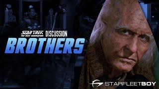 cyklus Kirkestol Tåget Star Trek the Next Generation Discussion: Brothers - YouTube