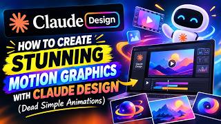 How to Create Stunning Motion Graphics With Claude Design (Dead Simple Animations