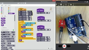 Arduino+Transformer+Scratch2：LED 18_任務挑戰5.1~運用自訂積木[觀念介紹]