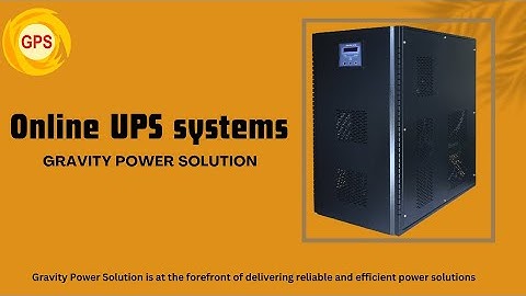 Gravity™ is a leading Online UPS Manufacturer at Bangalore India