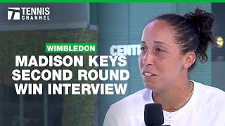 Madison Keys Becoming A Clay Court Queen | 2024 Wimbledon Second Round