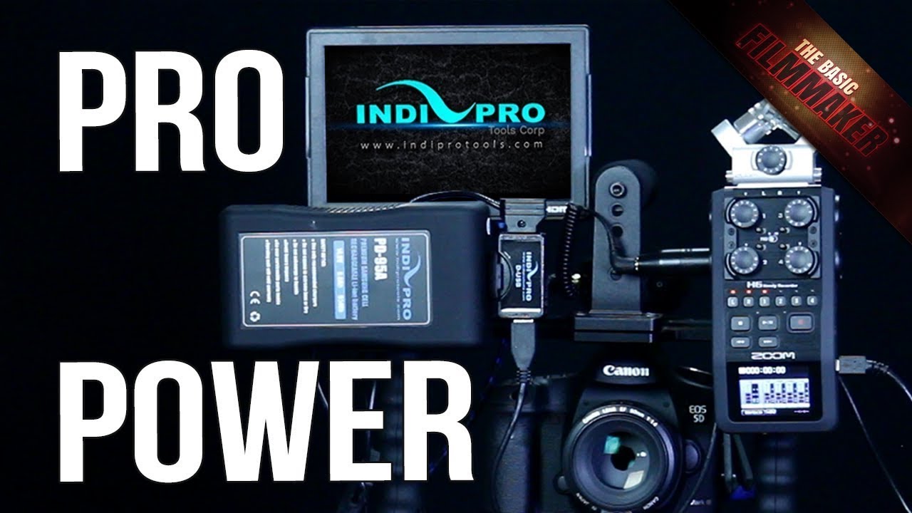 ⁣Pro Power Options for Filmmakers ft. IndiPro Tools